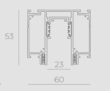 Трековая система Slott for Luminotti 48V